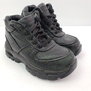 Nike Goadone ACG Toddler Boys Size 9c Black Leather Boots 311569-001